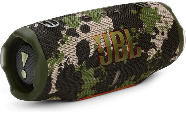 JBL Charge 6 - Portable Waterproof & Drop-Proof Bluetooth Speaker, Bold Pro Sound with AI Sound Boost, 28Hrs of Playtime, Built-in power bank & Comes with a Sturdy/Removable Carrying Strap - Squad